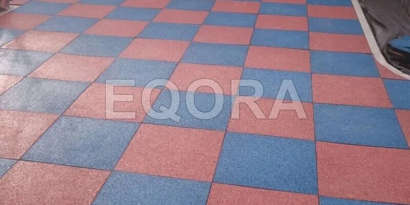 Резиновое покрытие из крошки для автосервисов в Клине