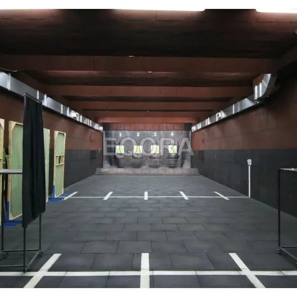 Резиновая плитка из крошки для тира в Клине