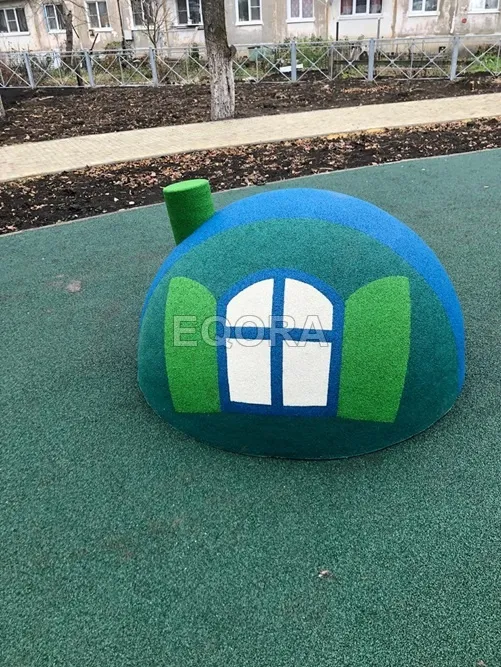 Геопластика на детских площадках и в ландшафтном дизайне в Клине