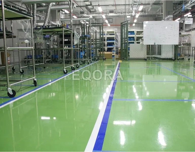 Виды наливных полимерных полов в Клине