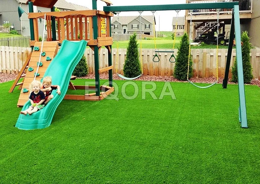 Искусственный газон для детской площадки в Клине