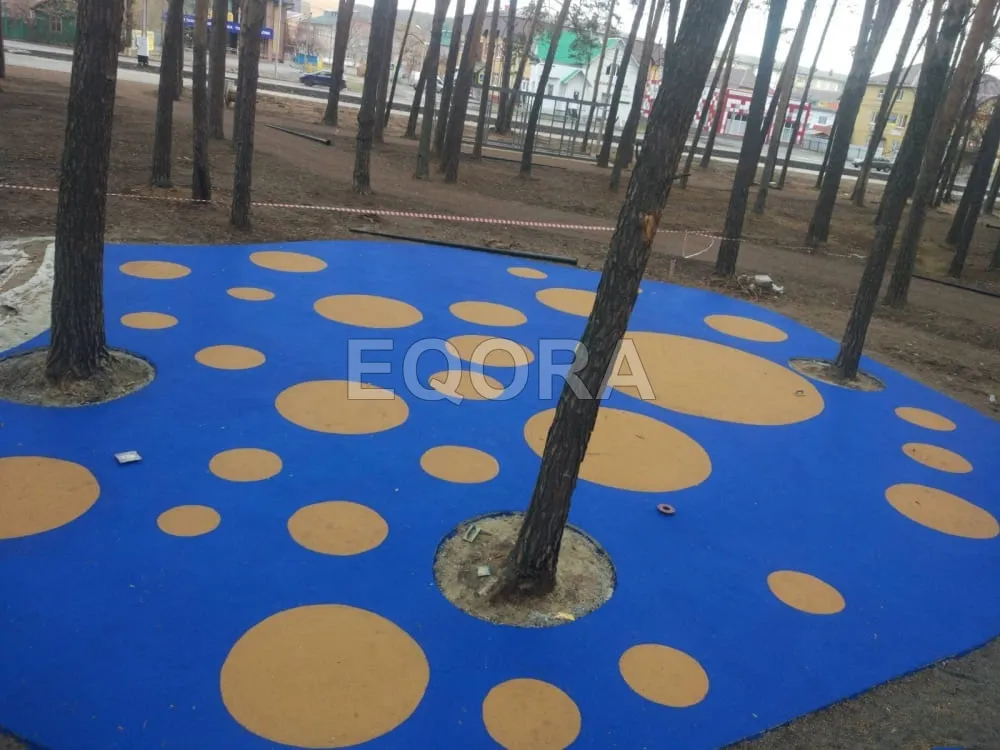 Насколько долговечно резиновое покрытие в Клине?