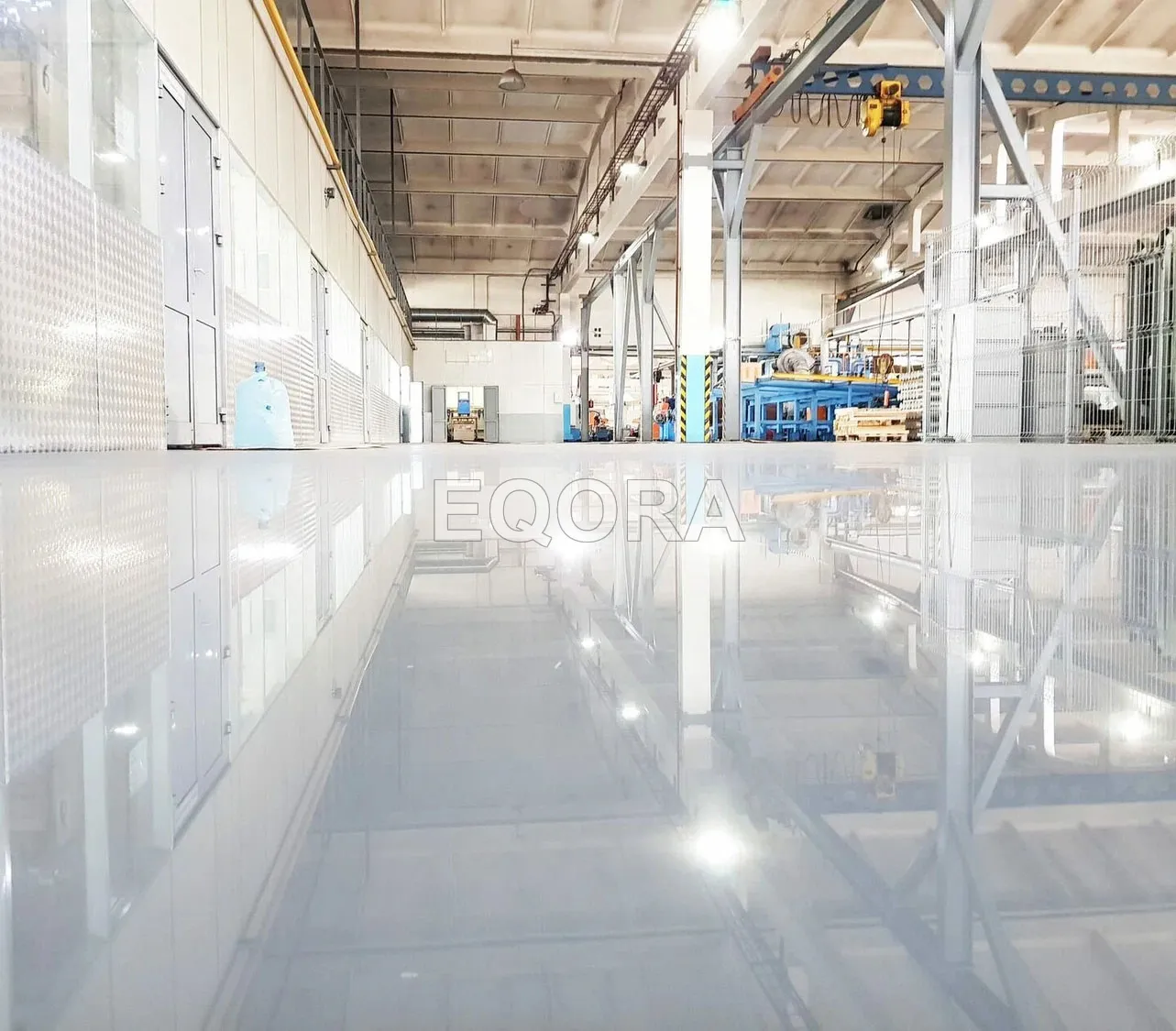 Сколько времени занимает укладка промышленного пола в Клине?